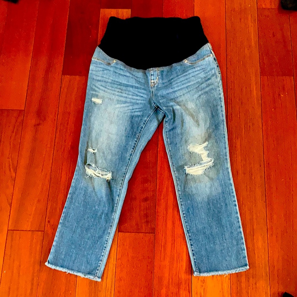 Maternity Jeans! Full belly coverage!